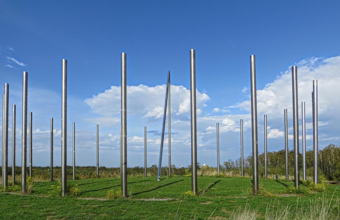 Die Sonnenuhr auf der Halde Schwerin